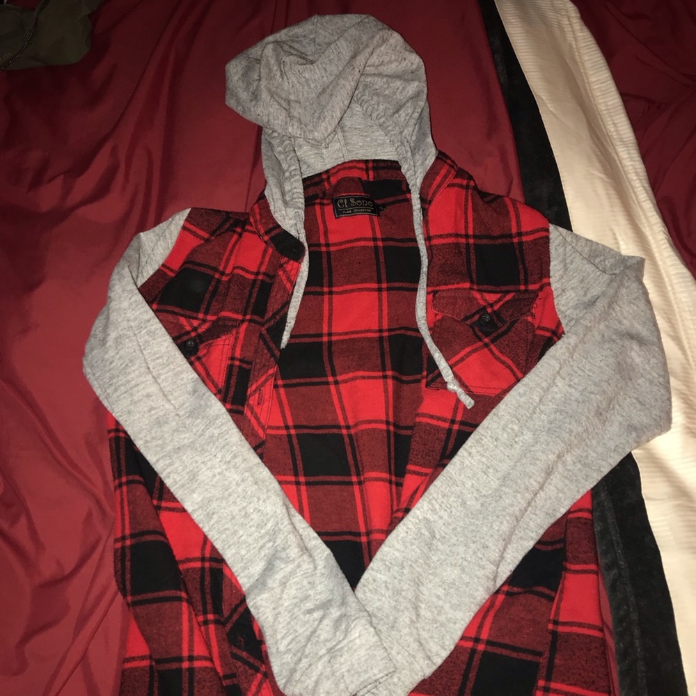 Hooded Flannel ❤️